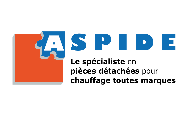 Logo ASPIDE spécialiste en pièces détachées pour chauffage toutes marques